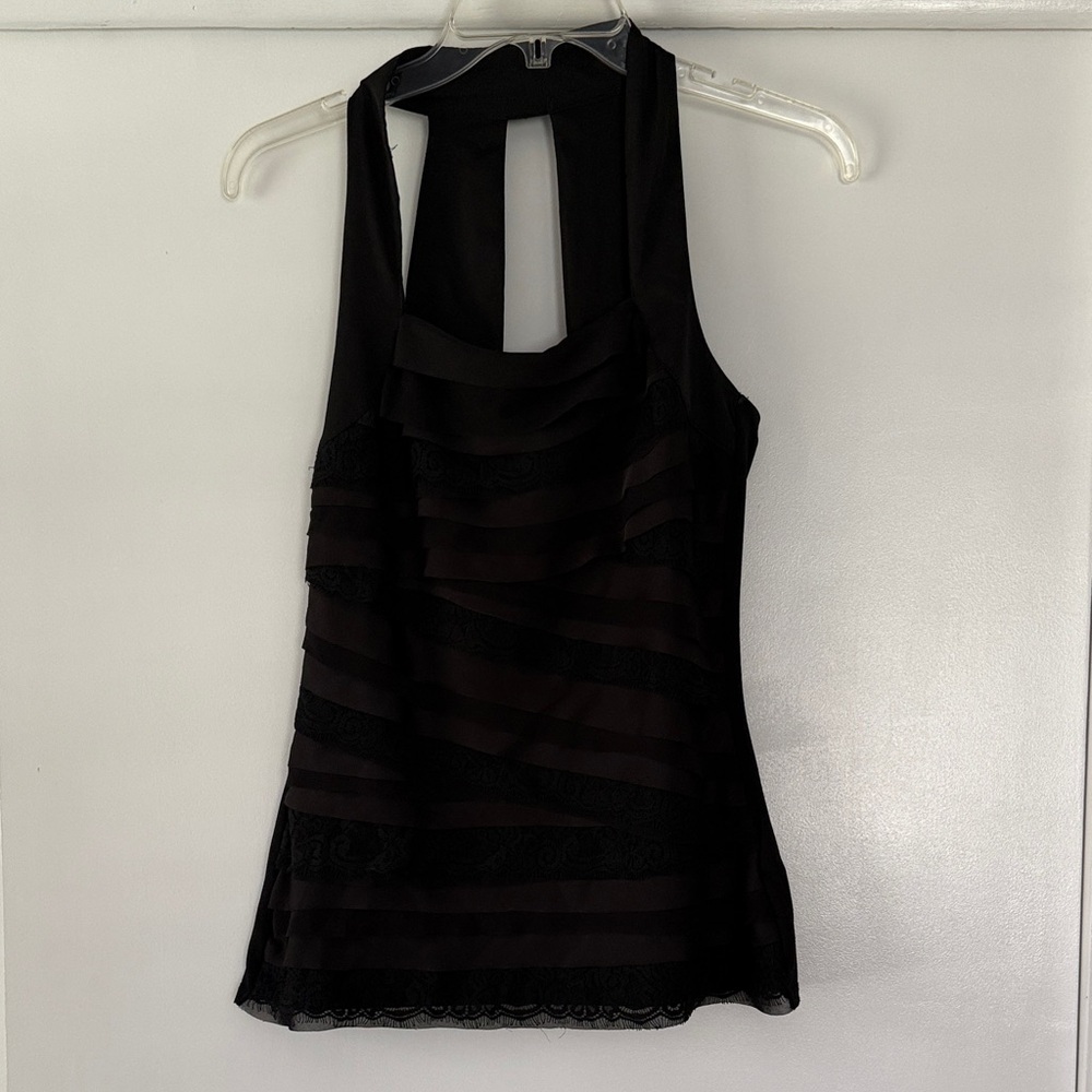 White House Black Market Sleeveless Halter Top